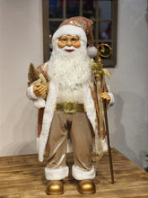 PAPAI NOEL EM PÉ ROSA
